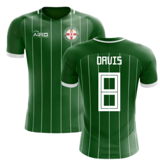 2024-2025 Northern Ireland Home Concept Football Shirt (Davis 8)