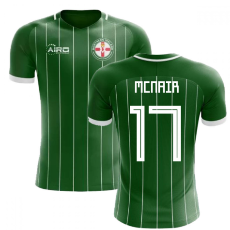 2020-2021 Northern Ireland Home Concept Football Shirt (McNair 17) - Kids