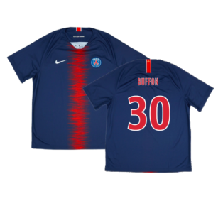 2018-2019 PSG Home Shirt (no sponsor) (Buffon 30)