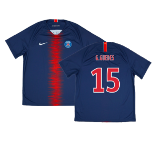 2018-2019 PSG Home Shirt (no sponsor) (G.Guedes 15)