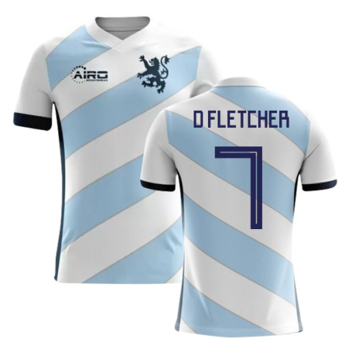 2025-2026 Scotland Away Concept Football Shirt (D Fletcher 7)