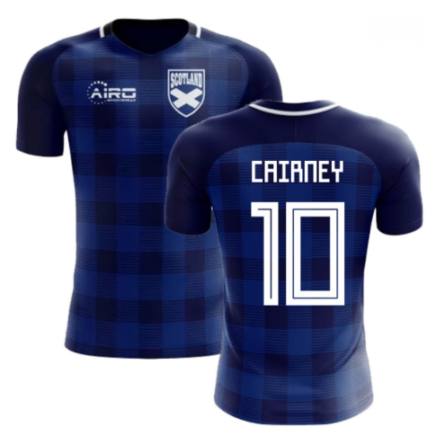 2023-2024 Scotland Tartan Concept Football Shirt (Cairney 10)