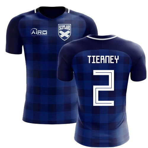 2025-2026 Scotland Tartan Concept Football Shirt (Tierney 2)