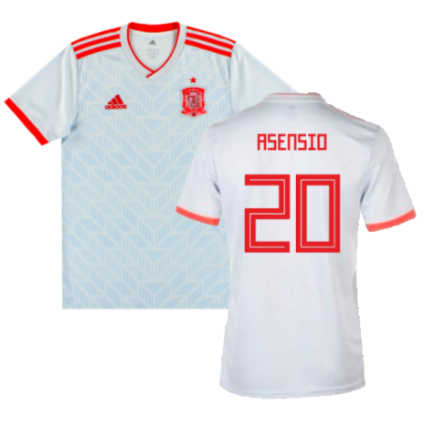 2018-2019 Spain Away Shirt (Asensio 20)