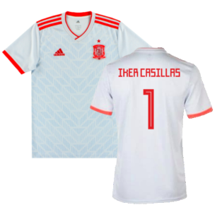 2018-2019 Spain Away Shirt (Iker Casillas 1)