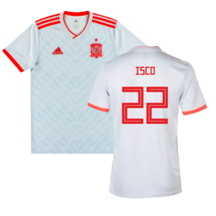 2018-2019 Spain Away Shirt (Isco 22)