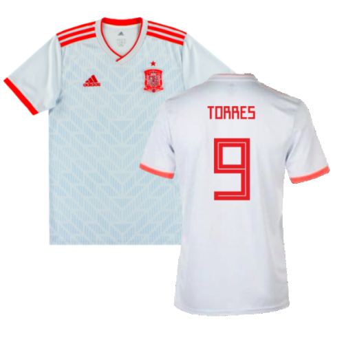 2018-2019 Spain Away Shirt (Torres 9)