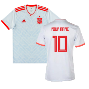 2018-2019 Spain Away Shirt (Your Name)