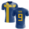 2022-2023 Sweden Flag Concept Football Shirt (Berg 9)