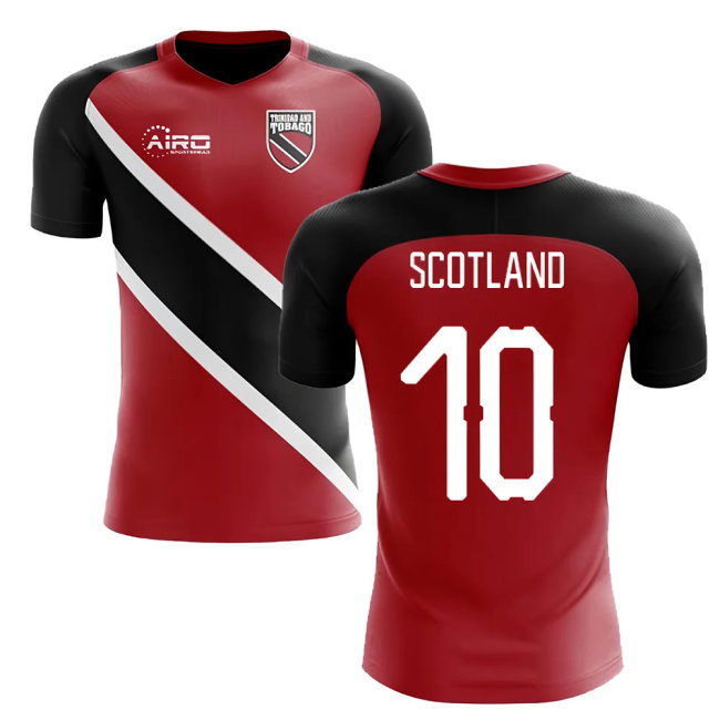 2025-2026 Trinidad And Tobago Home Concept Football Shirt (Scotland 10)