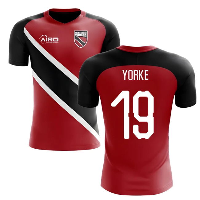 2025-2026 Trinidad And Tobago Home Concept Football Shirt (YORKE 19)