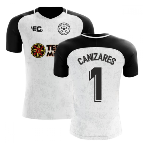 2018-2019 Valencia Fans Culture Home Concept Shirt (CANIZARES 1)