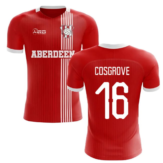 2025-2026 Aberdeen Home Concept Football Shirt (Cosgrove 16)