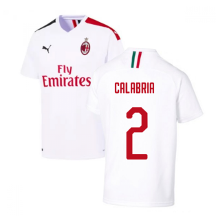 2019-2020 AC Milan Away Shirt (CALABRIA 2)