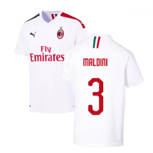 2019-2020 AC Milan Away Shirt (MALDINI 3)
