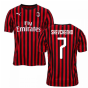 2019-2020 AC Milan Puma Authentic Home Football Shirt (SHEVCHENKO 7)