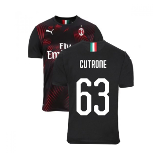 2019-2020 AC Milan Puma Third Football Shirt (CUTRONE 63)