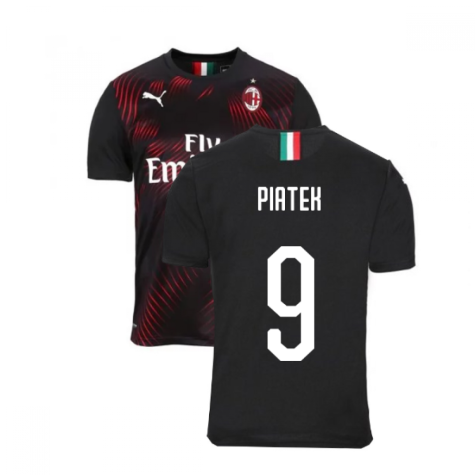 2019-2020 AC Milan Puma Third Football Shirt (PIATEK 9)