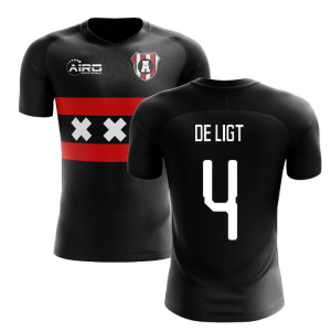 2023-2024 Ajax Away Concept Football Shirt (DE LIGT 4)
