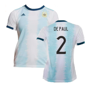 2019-2020 Argentina Home Shirt (Ladies) (De Paul 2)