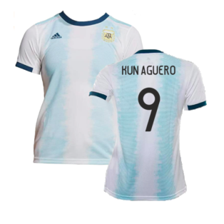 2019-2020 Argentina Home Shirt (Ladies) (Kun Aguero 9)