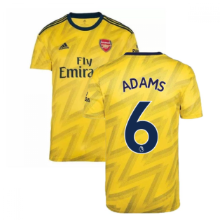 2019-2020 Arsenal Adidas Away Football Shirt (ADAMS 6)