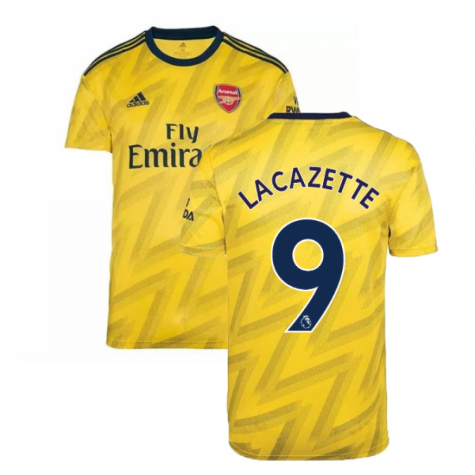 2019-2020 Arsenal Adidas Away Football Shirt (LACAZETTE 9)