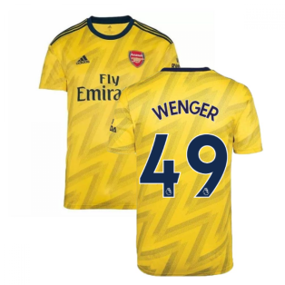 2019-2020 Arsenal Adidas Away Football Shirt (WENGER 49)