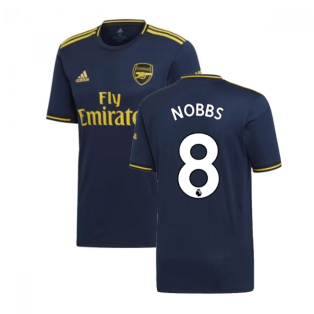2019-2020 Arsenal Adidas Third Football Shirt (Nobbs 8)