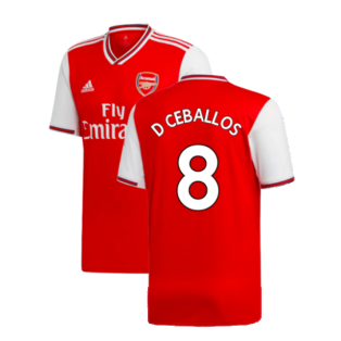 2019-2020 Arsenal Home Shirt (D Ceballos 8)