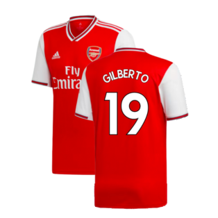 2019-2020 Arsenal Home Shirt (GILBERTO 19)