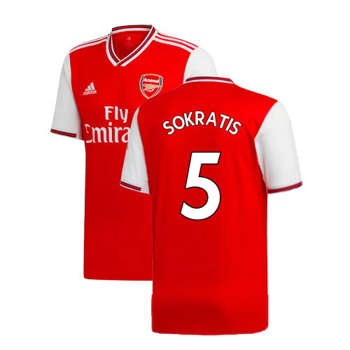 2019-2020 Arsenal Home Shirt (SOKRATIS 5)