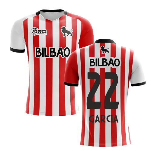 2025-2026 Athletic Bilbao Home Concept Football Shirt (GARCIA 22)
