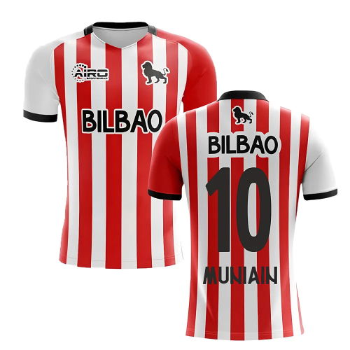2025-2026 Athletic Bilbao Home Concept Football Shirt (MUNIAIN 10)