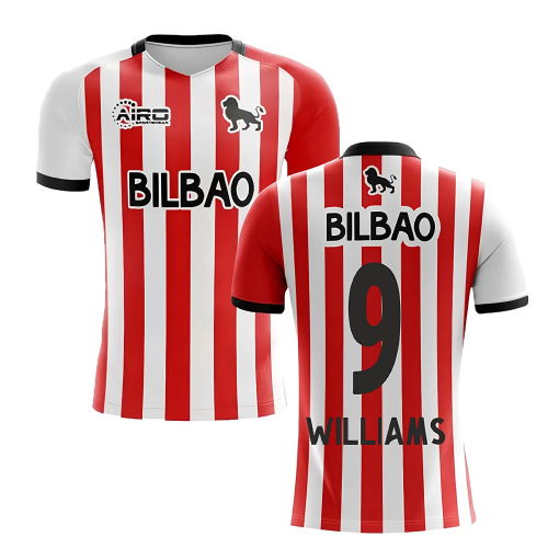 2025-2026 Athletic Bilbao Home Concept Football Shirt (WILLIAMS 9)