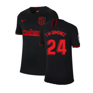 2019-2020 Atletico Madrid Away Shirt (Kids) (J M GIMENEZ 24)