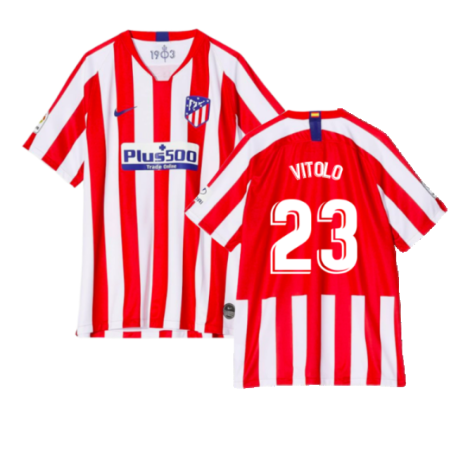 2019-2020 Atletico Madrid Home Shirt (VITOLO 23)
