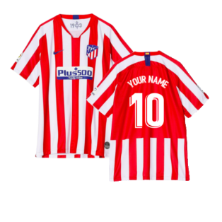 2019-2020 Atletico Madrid Home Shirt (Your Name)