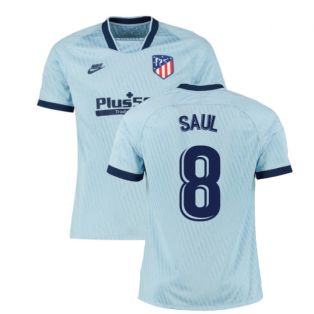 2019-2020 Atletico Madrid Third Nike Football Shirt (SAUL 8)