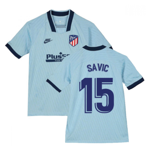2019-2020 Atletico Madrid Third Nike Shirt (Kids) (SAVIC 15)