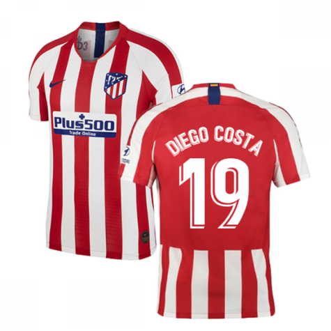 2019-2020 Atletico Madrid Vapor Match Home Shirt (DIEGO COSTA 19)