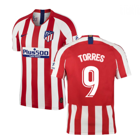 2019-2020 Atletico Madrid Vapor Match Home Shirt (TORRES 9)