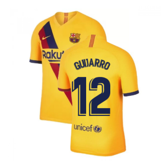 2019-2020 Barcelona Away Nike Football Shirt (Guijarro 12)