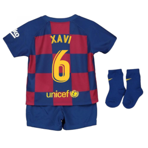 2019-2020 Barcelona Home Nike Baby Kit (XAVI 6)