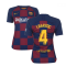 2019-2020 Barcelona Home Nike Ladies Shirt (I RAKITIC 4)