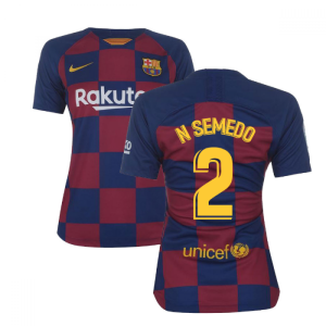 2019-2020 Barcelona Home Nike Ladies Shirt (N SEMEDO 2)