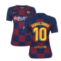 2019-2020 Barcelona Home Nike Ladies Shirt (RONALDINHO 10)