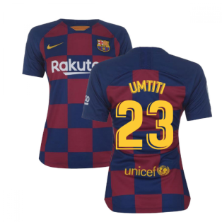 2019-2020 Barcelona Home Nike Ladies Shirt (UMTITI 23)