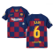 2019-2020 Barcelona Home Nike Shirt (Kids) (XAVI 6)