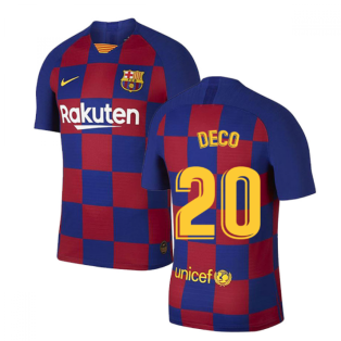 2019-2020 Barcelona Home Vapor Match Nike Shirt (Kids) (DECO 20)